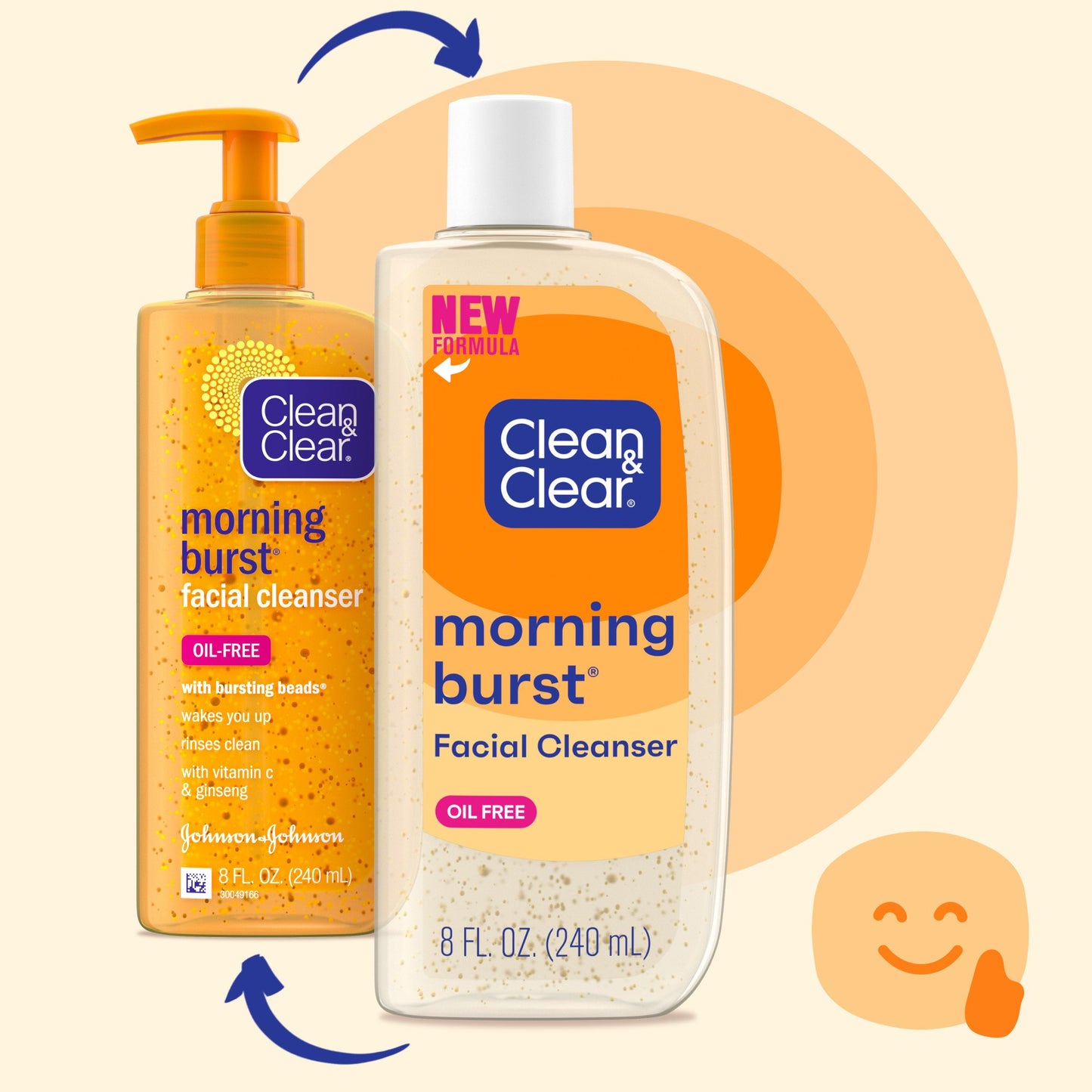 Clean & Clear Morning Burst Oil-Free Face Wash