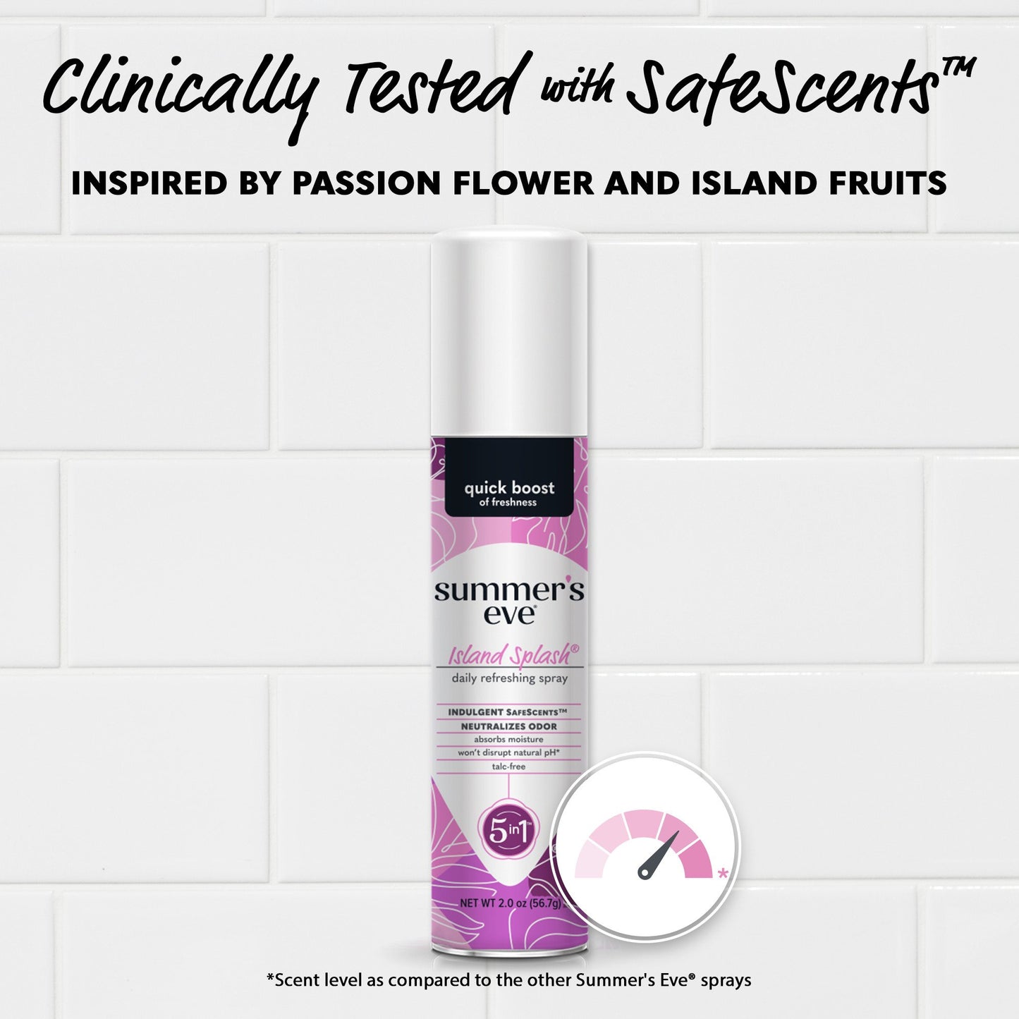 Summer's Eve Freshening Spray - Island Splash