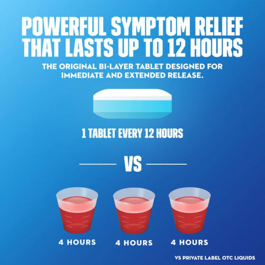 Mucinex 12-Hour Chest Congestion Expectorant Tablets