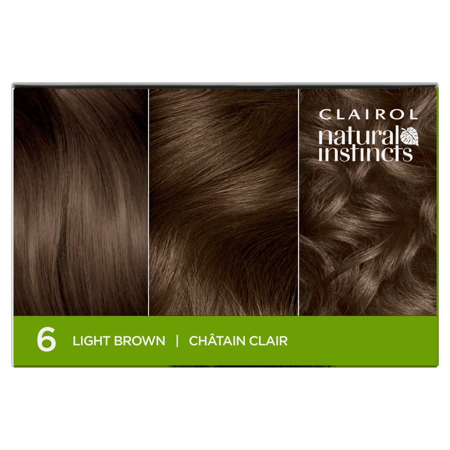 Clairol Natural Instincts Vegan Demi-Permanent Hair Color - 6 Light Brown