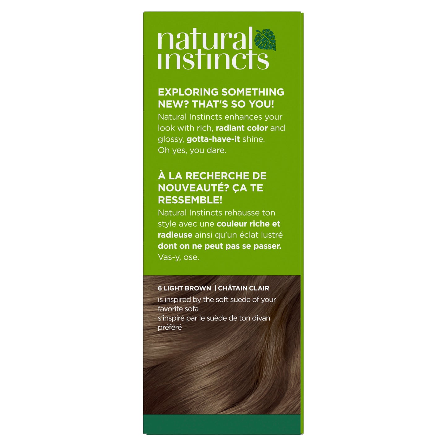 Clairol Natural Instincts Vegan Demi-Permanent Hair Color - 6 Light Brown