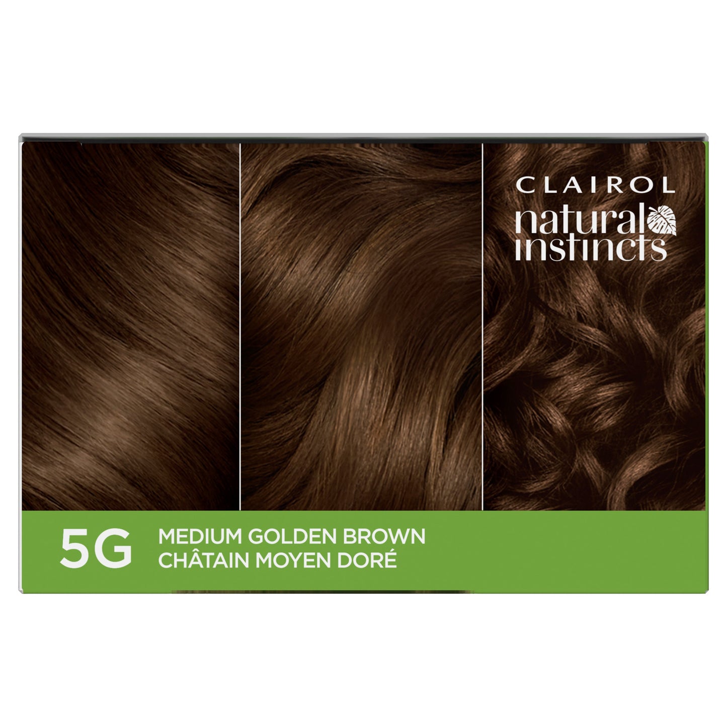 Clairol Natural Instincts Vegan Demi-Permanent Hair Color - 5G Medium Golden Brown