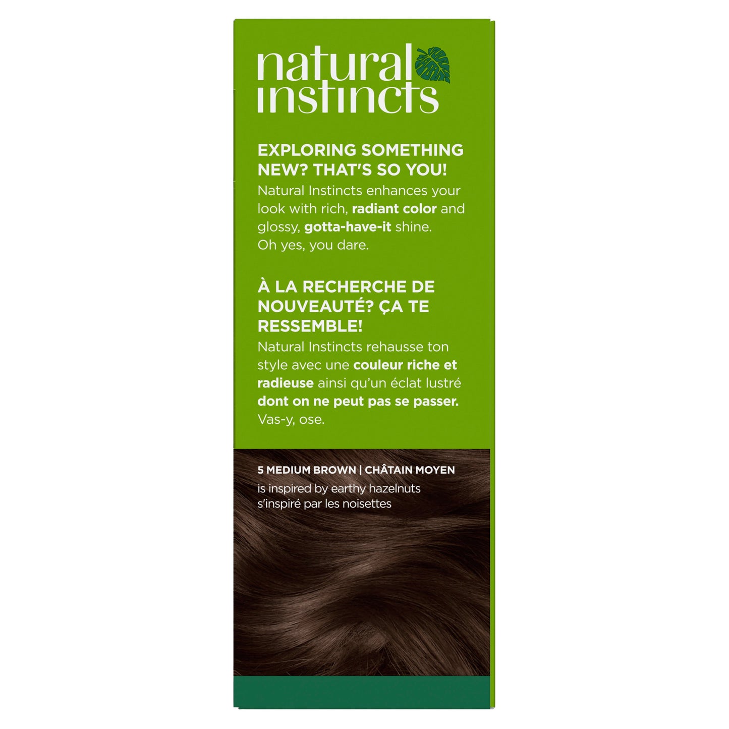 Clairol Natural Instincts Vegan Demi-Permanent Hair Color - 5 Medium Brown