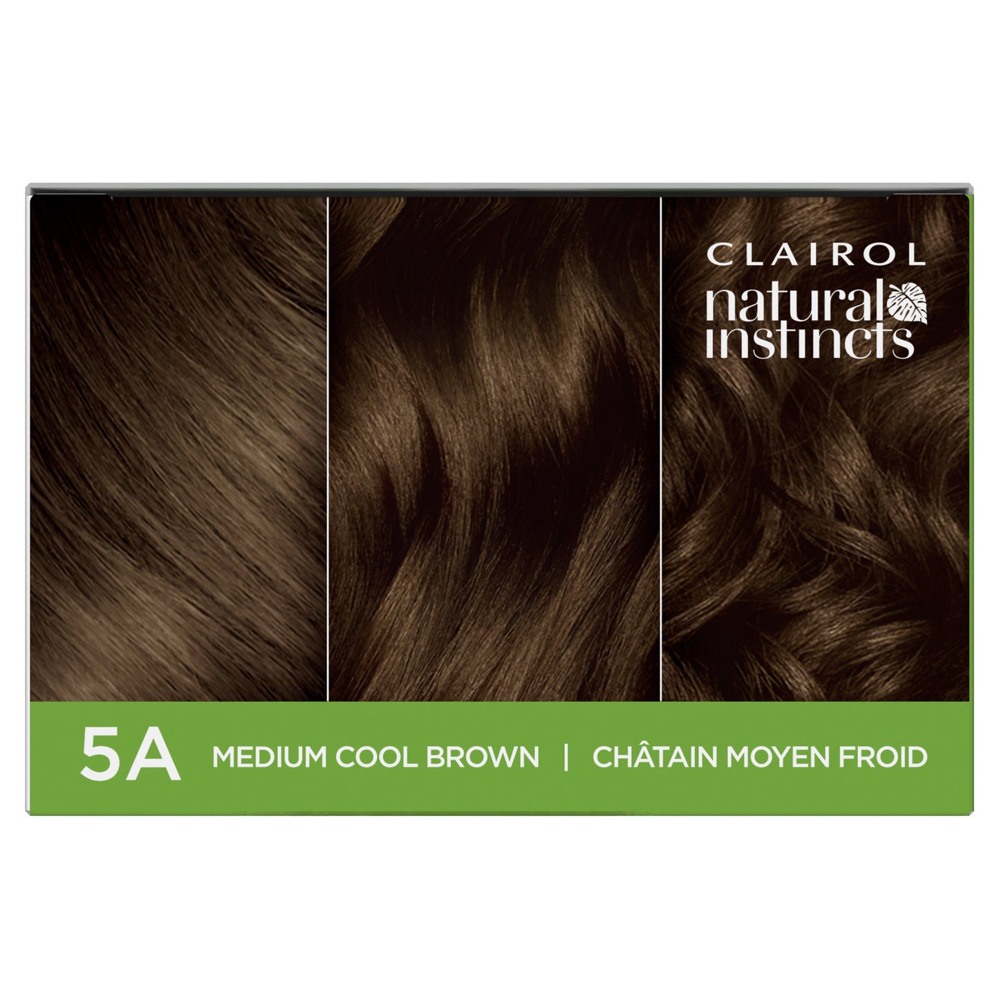 Clairol Natural Instincts Vegan Demi-Permanent Hair Color - 5A Medium Cool Brown
