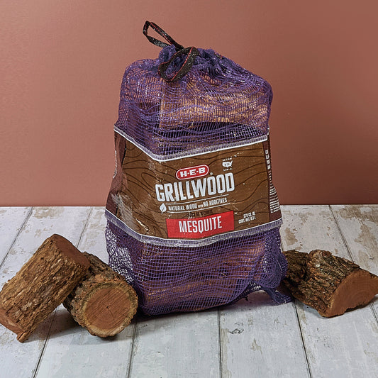 H-E-B Natural Mini Mesquite Grillwood