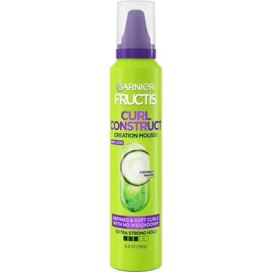 Garnier Fructis Curl Construct Creation Mousse with Coconut Water - Extra Strong Hold