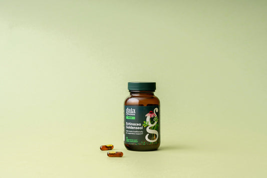 Gaia Herbs Echinacea Goldenseal Vegetarian Liquid Phyto-Caps
