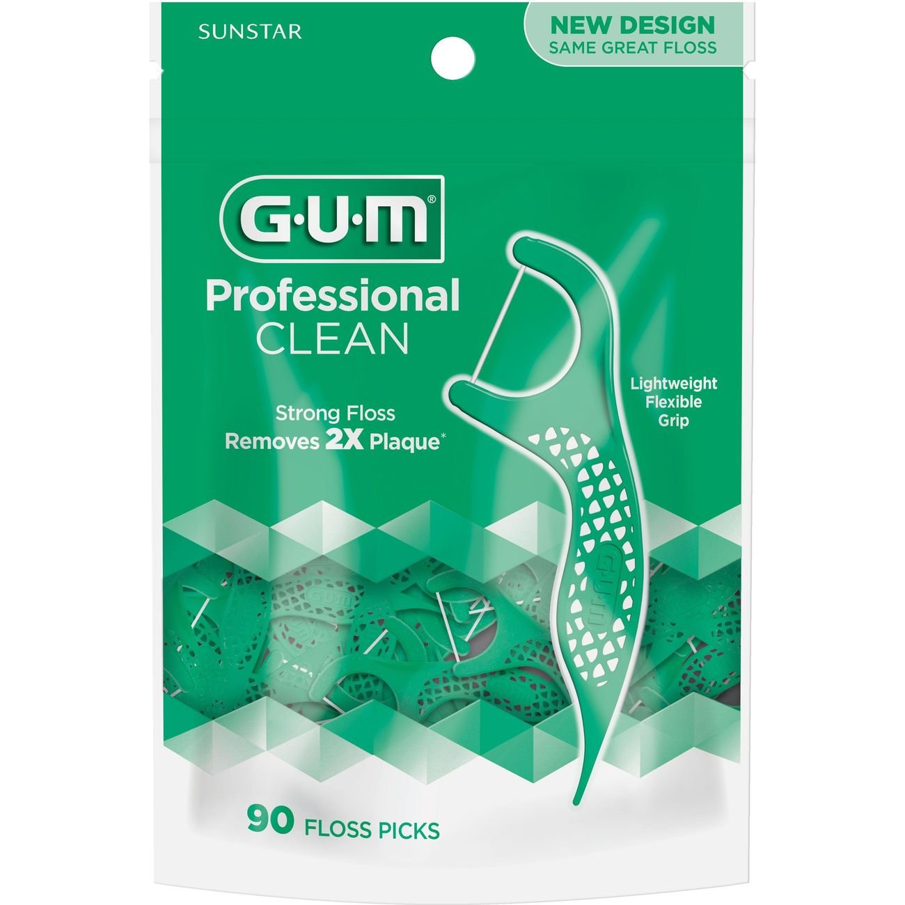 GUM Professional Clean Floss Picks