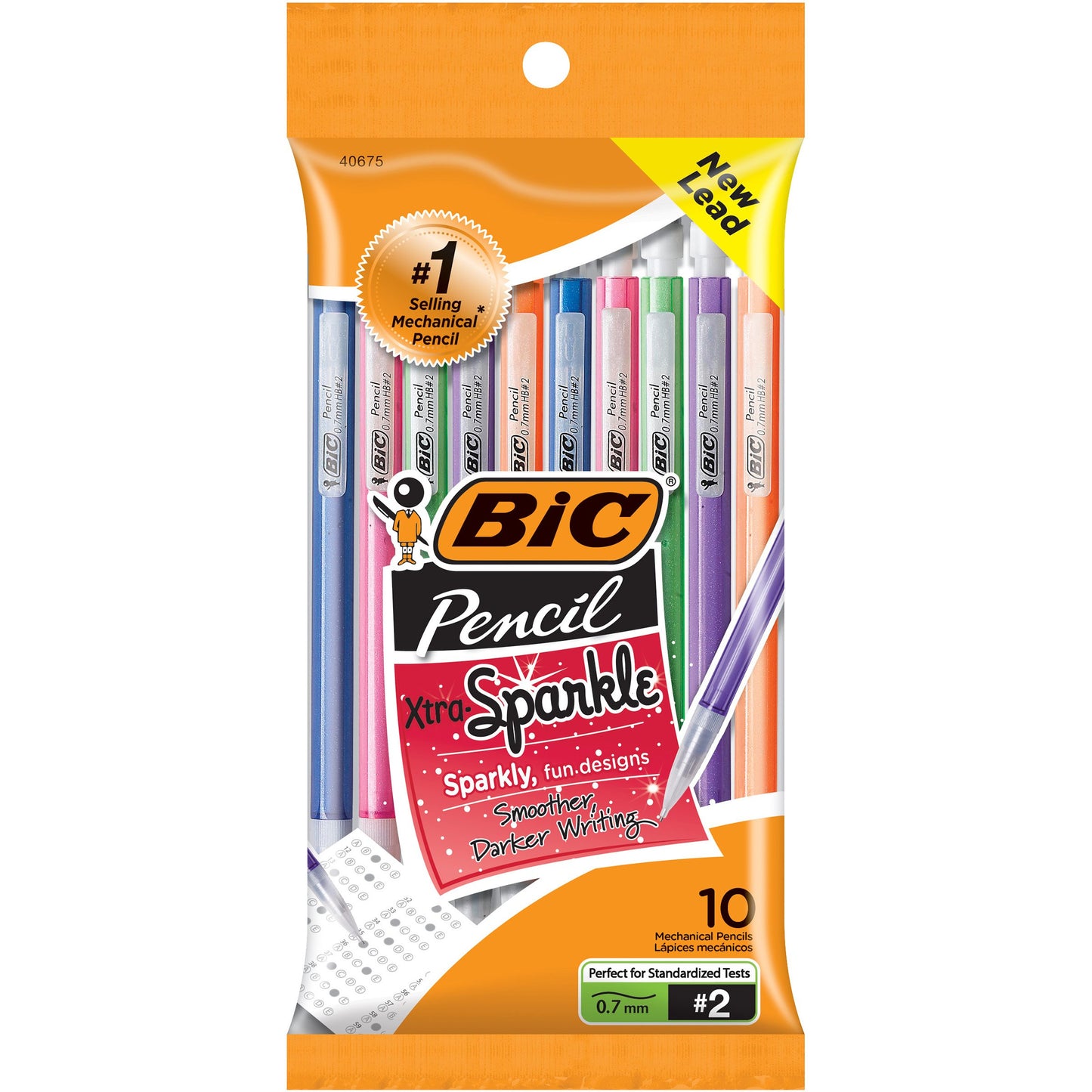 BIC Xtra Sparkle 0.7mm Mechanical Pencils