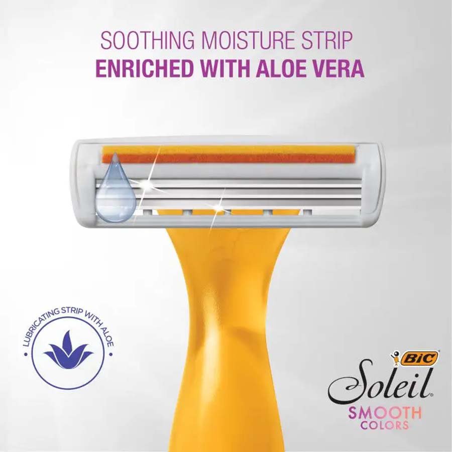 BIC Soleil Smooth 3 Blades Disposable Razors