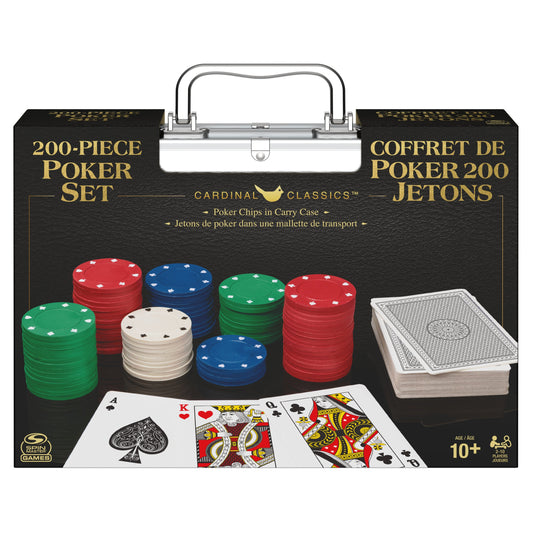 Cardinal Industries Poker Set in Carry Case