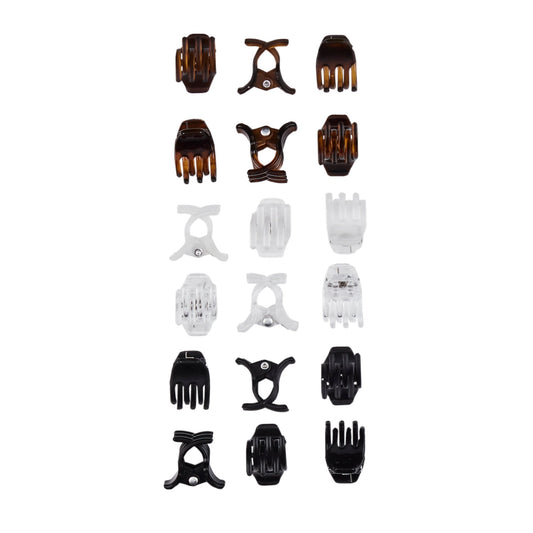 Scunci Effortless Beauty Thick Hair Mini Jaw Clips