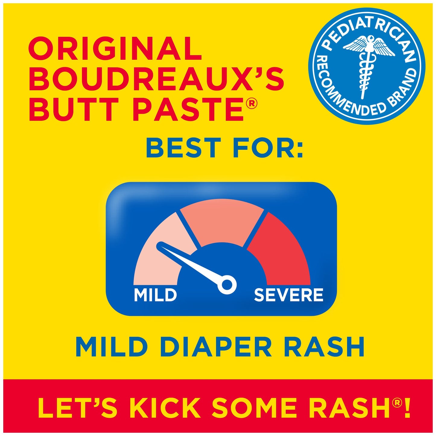 Boudreaux's Butt Paste Diaper Rash Cream Ointment