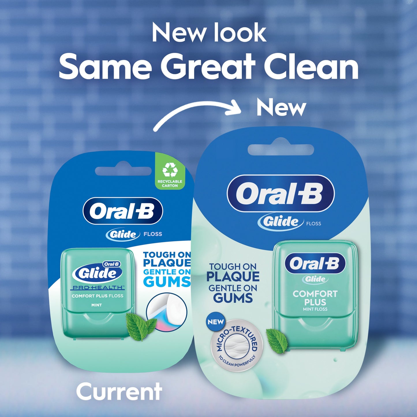 Oral-B Glide Pro-Health Comfort Plus Floss - Mint
