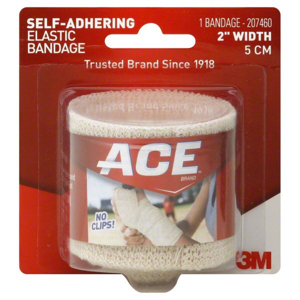 Ace 2 Inch Width Self-Adhering Elastic Bandage