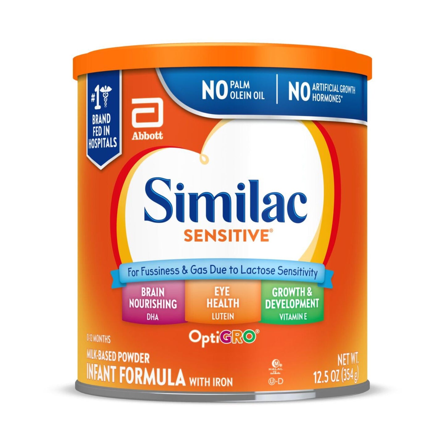 Similac Sensitive Milk-Based Powder Infant Formula with Iron