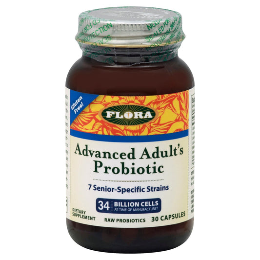 Flora Advanced Adult Probiotic Capsules