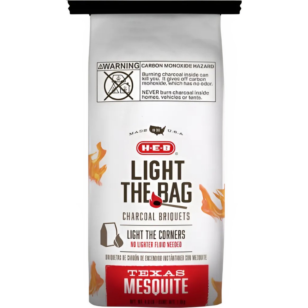 H-E-B Texas Mesquite Light the Bag Charcoal Briquets