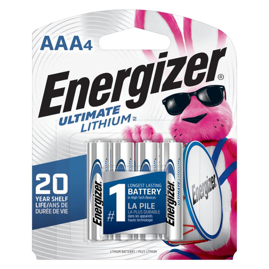 Energizer Ultimate Lithium AAA Batteries