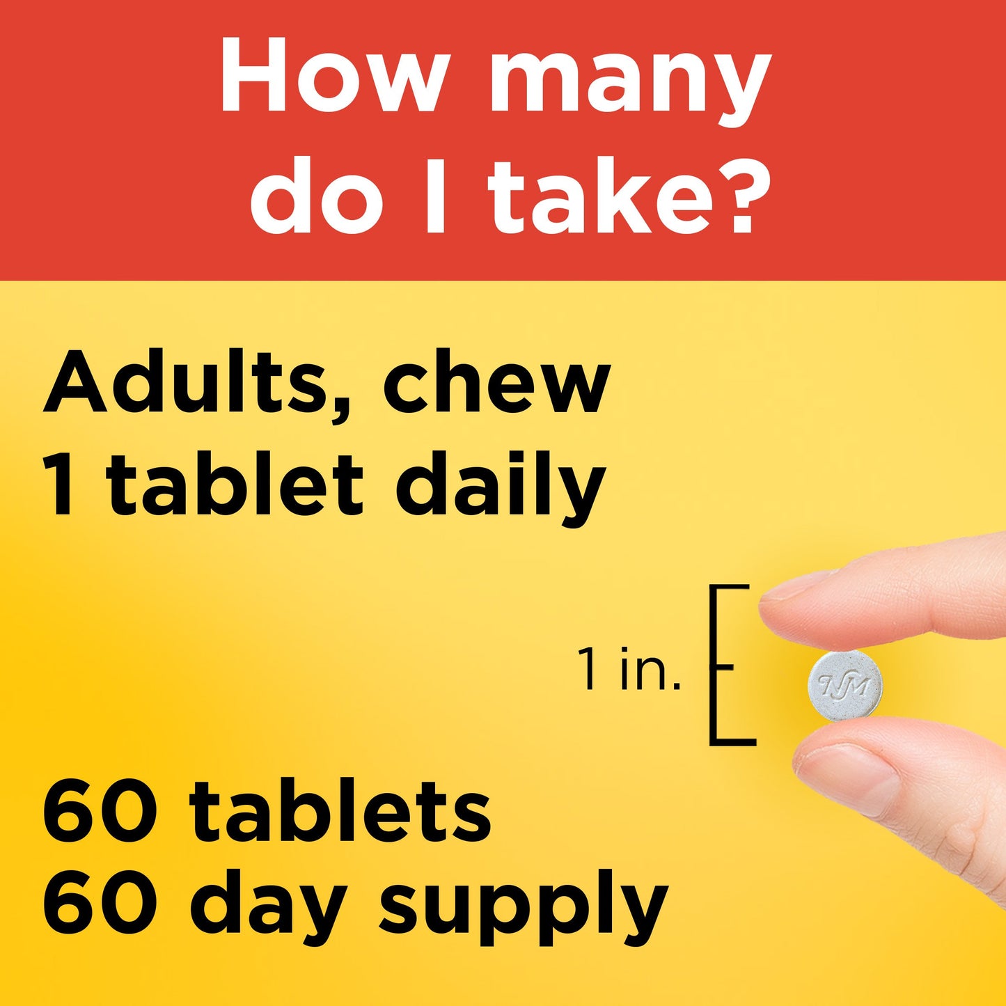 Nature Made Vitamin C 500 mg Chewable Tablets - Orange