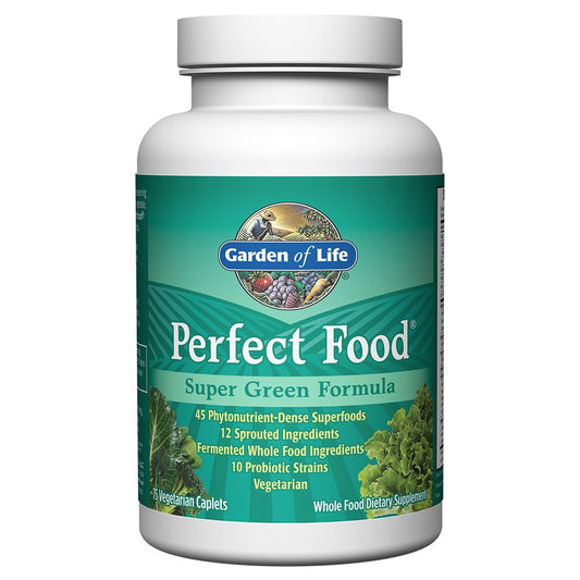 Garden of Life Perfect Food Super Green Formula Caplets