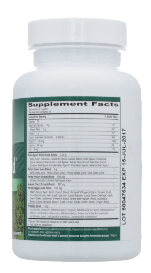 Garden of Life Perfect Food Super Green Formula Caplets