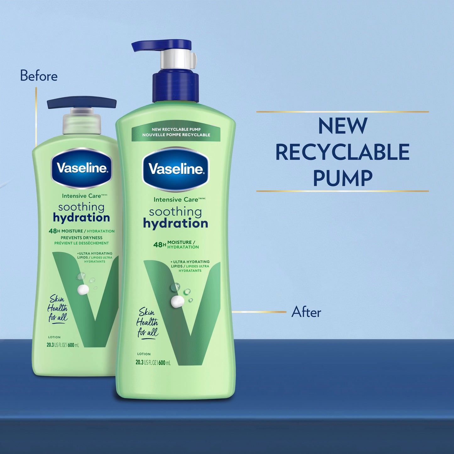 Vaseline Intensive Care Body Lotion Soothing Hydration