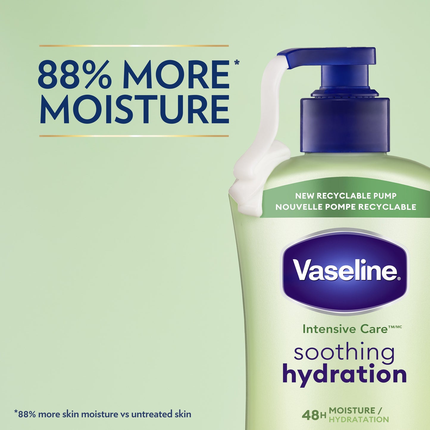 Vaseline Intensive Care Body Lotion Soothing Hydration