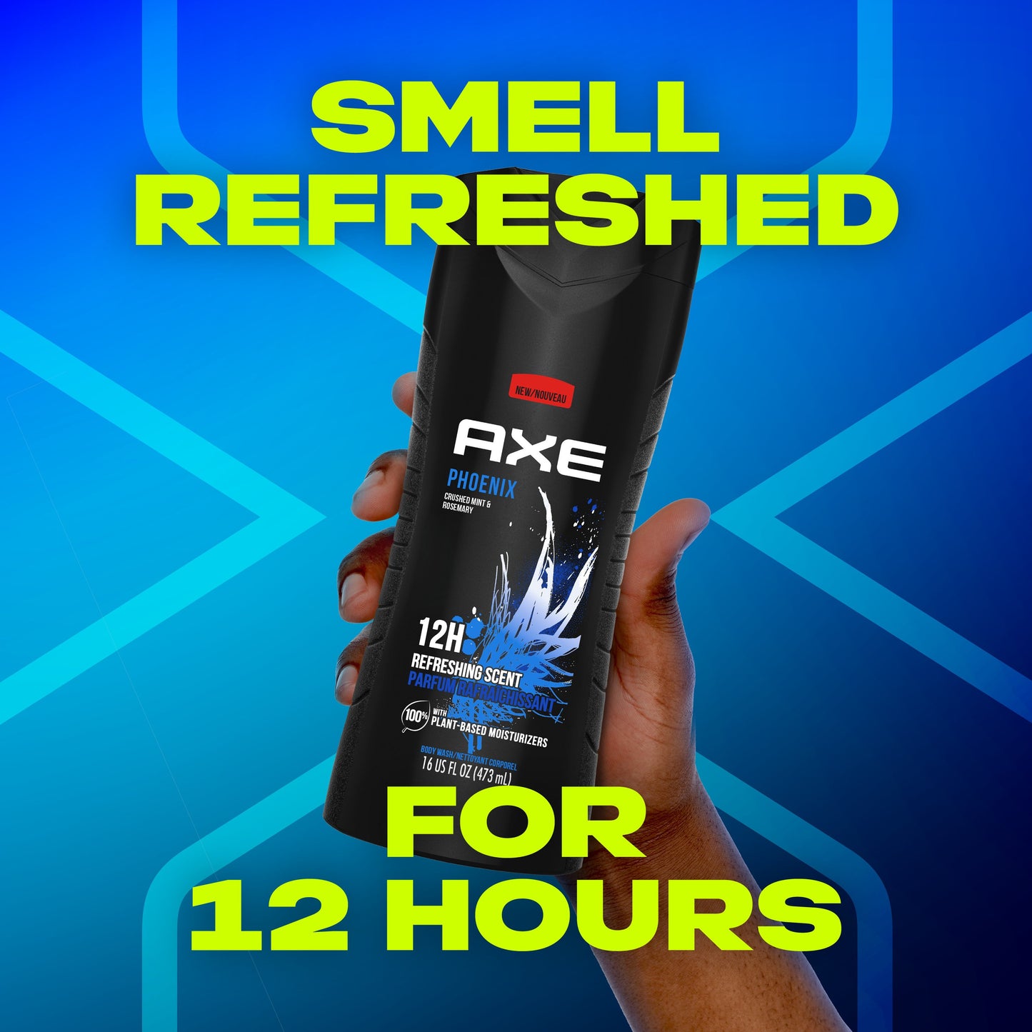 AXE Phoenix Body Wash - Crushed Mint & Rosemary