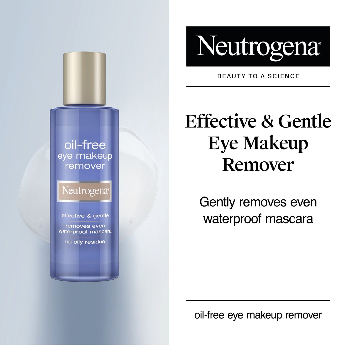 Neutrogena Gentle Oil-Free Liquid Eye Makeup Remover Solution