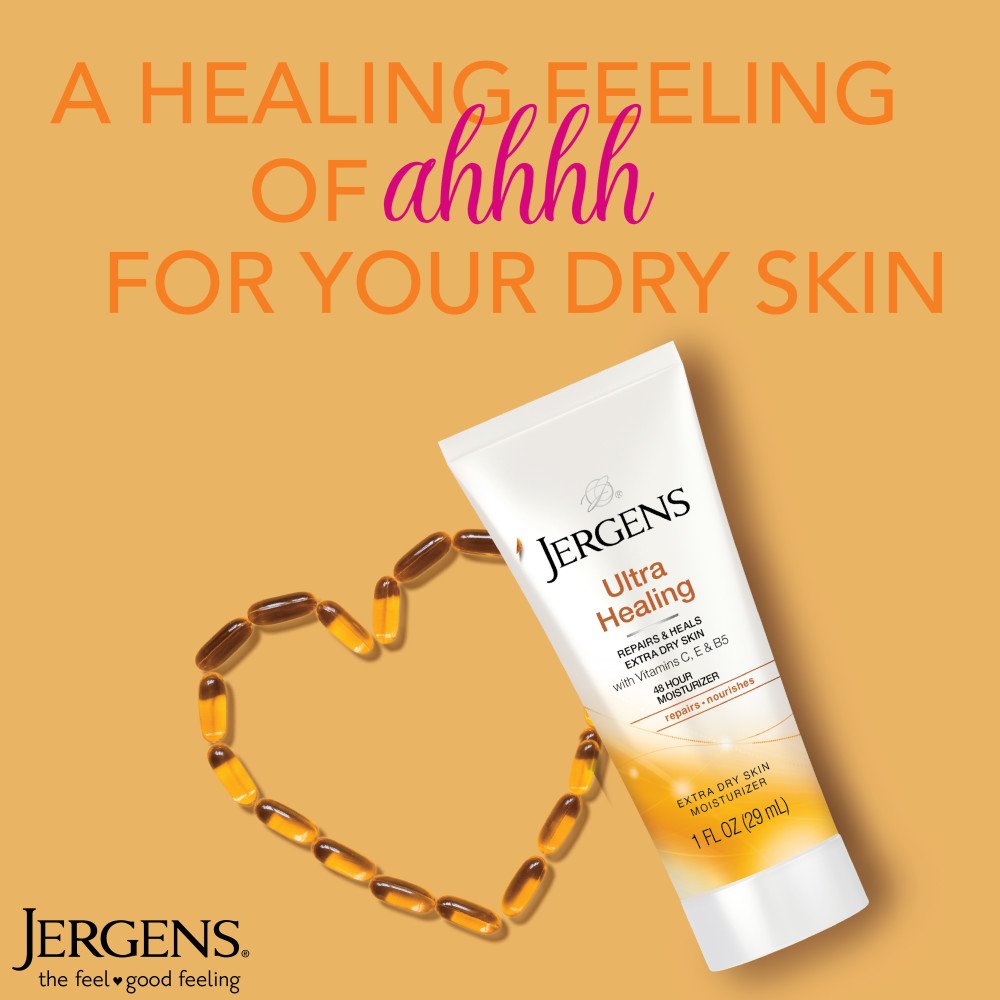 Jergens Travel Size Ultra Healing Extra Dry Skin Lotion