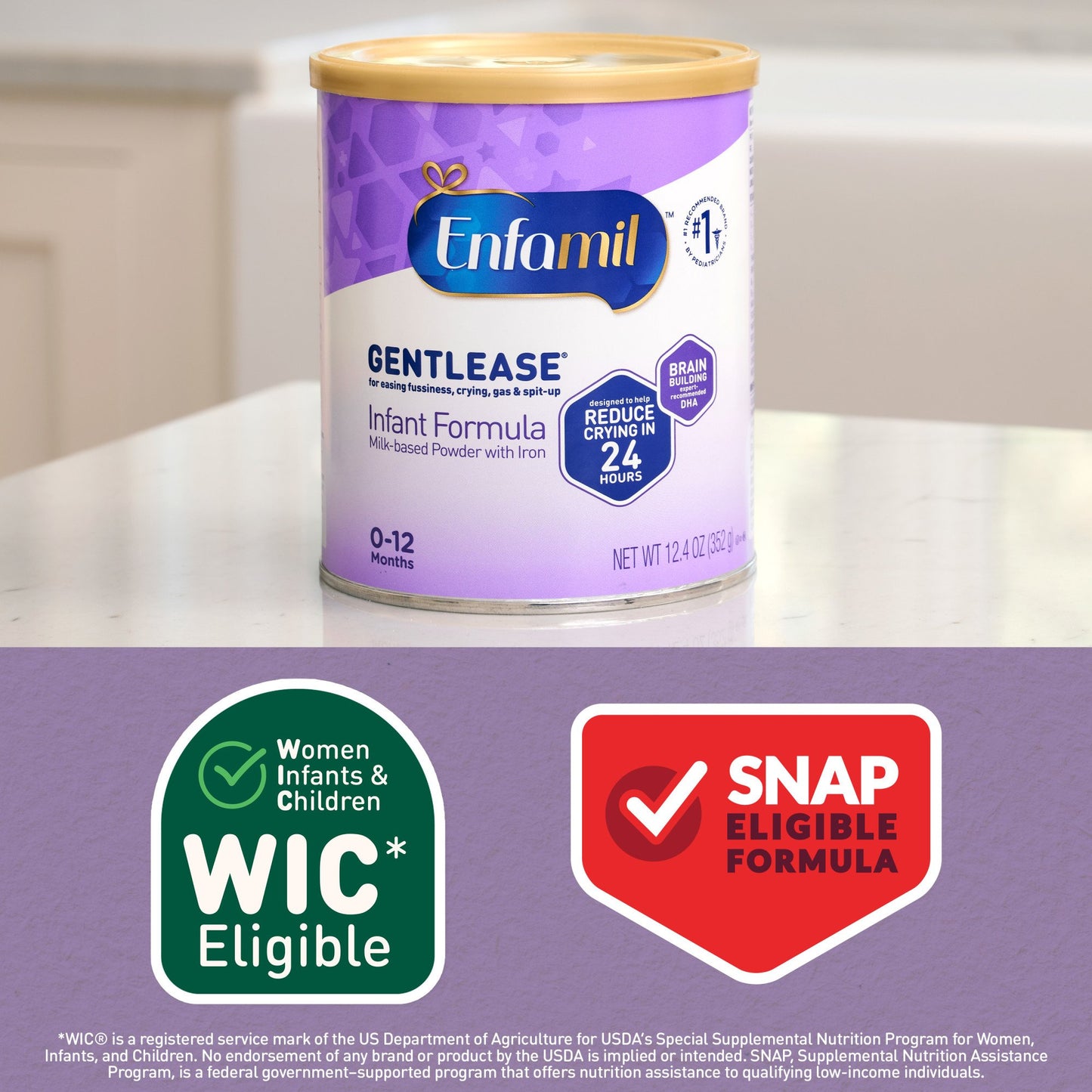 Enfamil Gentlease Easy to Digest Baby Formula for Easing Fussiness, Gas, Spit-up