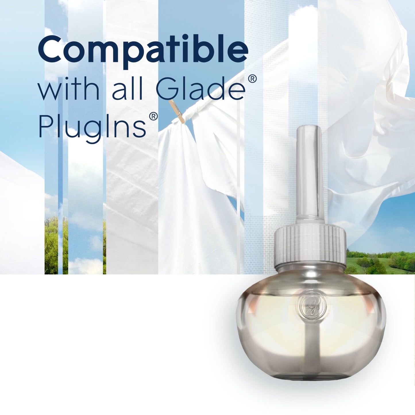 Glade PlugIns Scented Oil Air Freshener Refills - Clean Linen