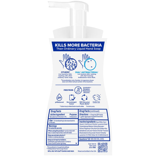Dial Antibacterial Foaming Hand Wash - Fresh Pear