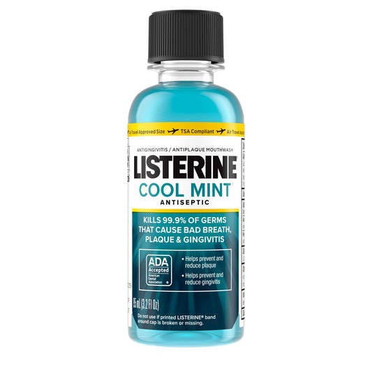 Listerine Travel Size Antiseptic Mouthwash - Cool Mint