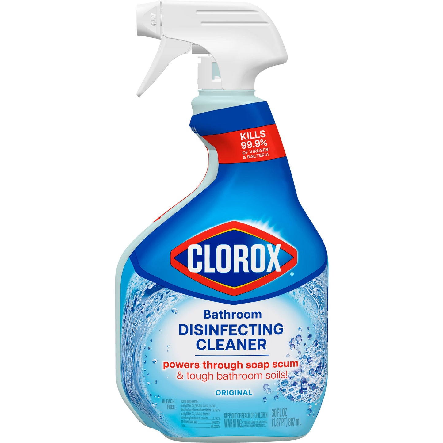 Clorox Bathroom Disinfecting Cleaner Spray Bottle - Original