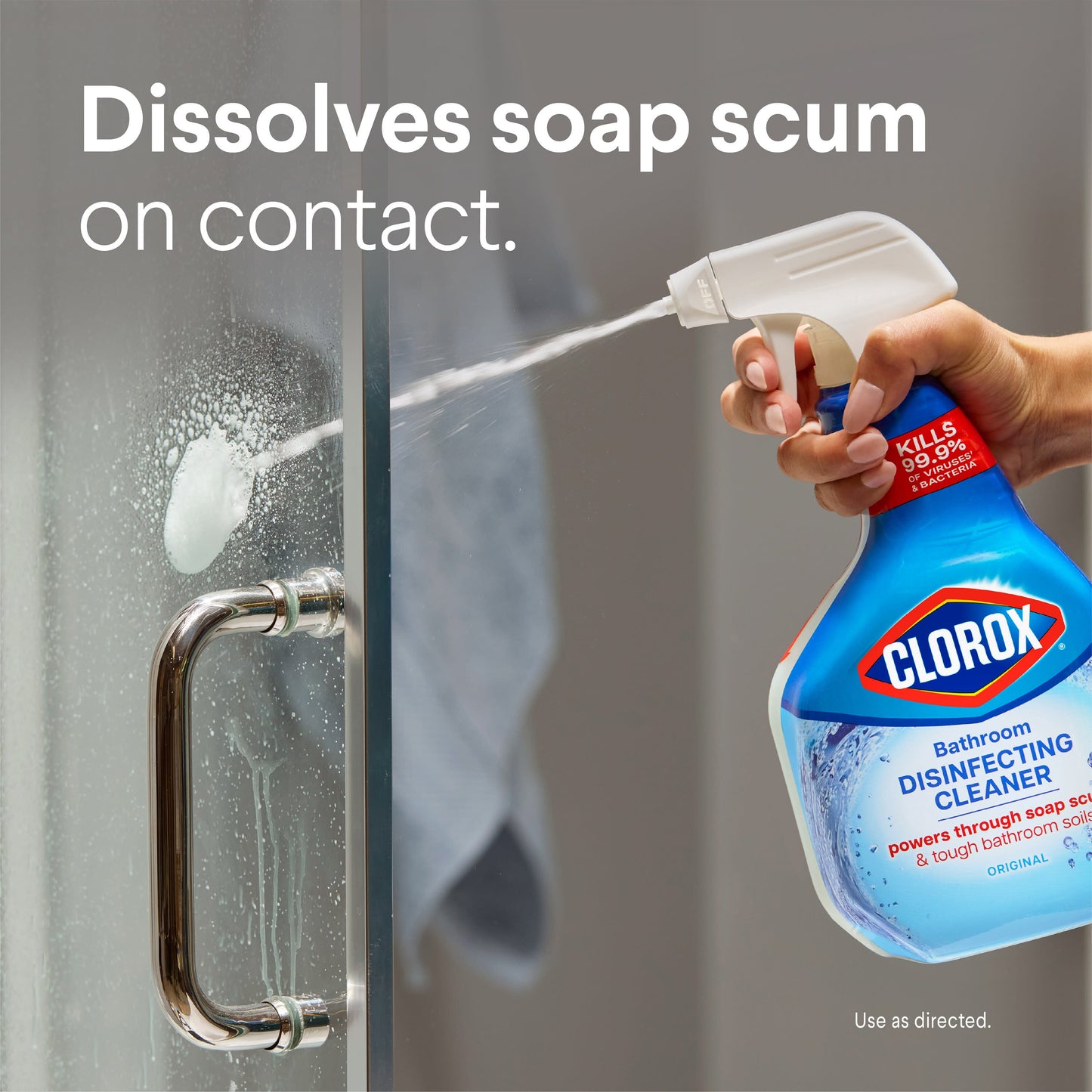 Clorox Bathroom Disinfecting Cleaner Spray Bottle - Original