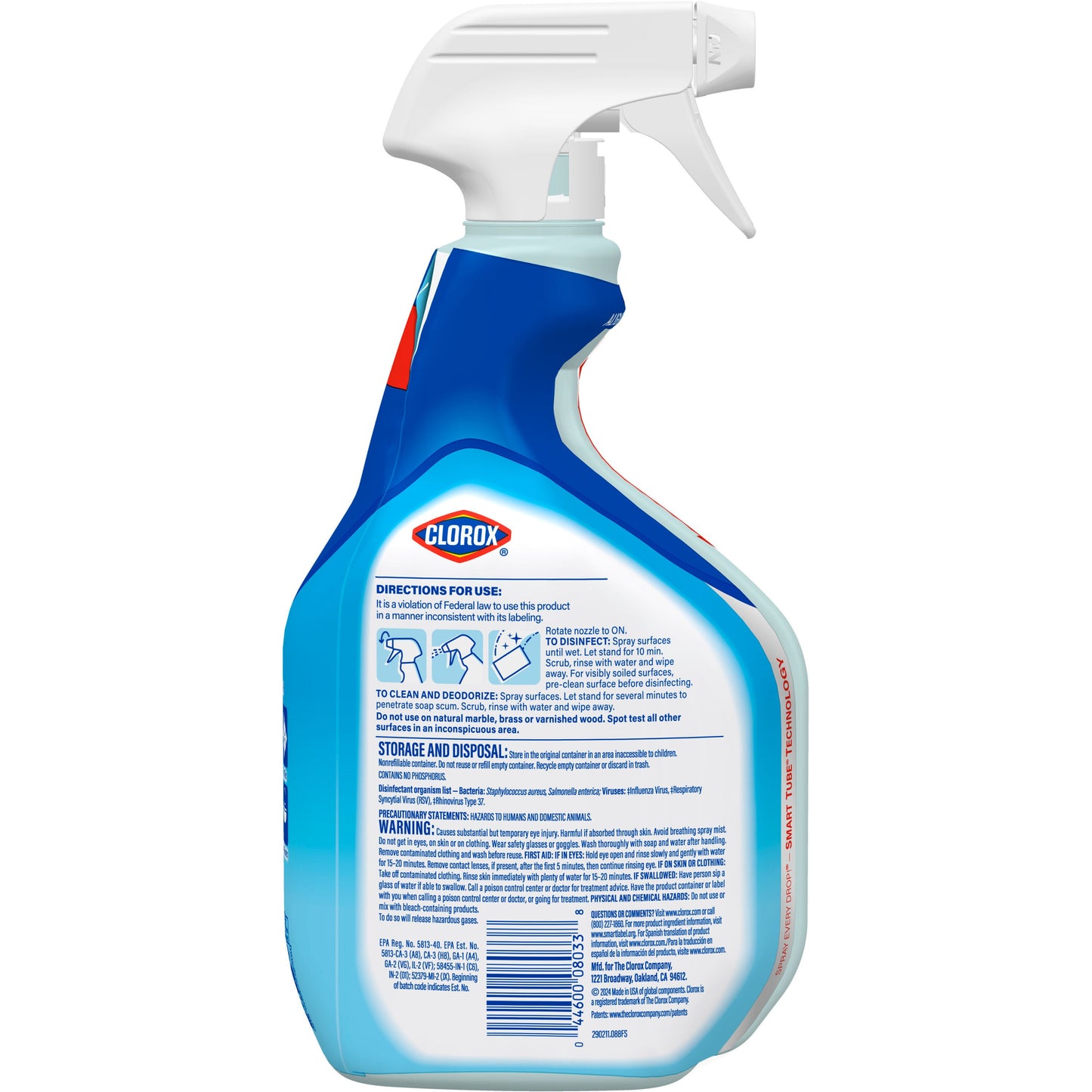 Clorox Bathroom Disinfecting Cleaner Spray Bottle - Original