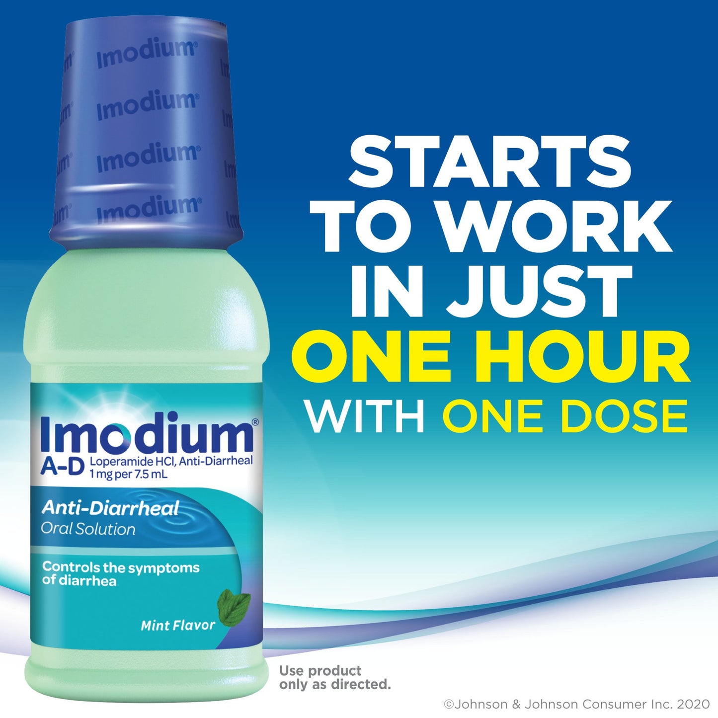 Imodium A-D Liquid Anti-Diarrheal Medicine - Mint Flavor