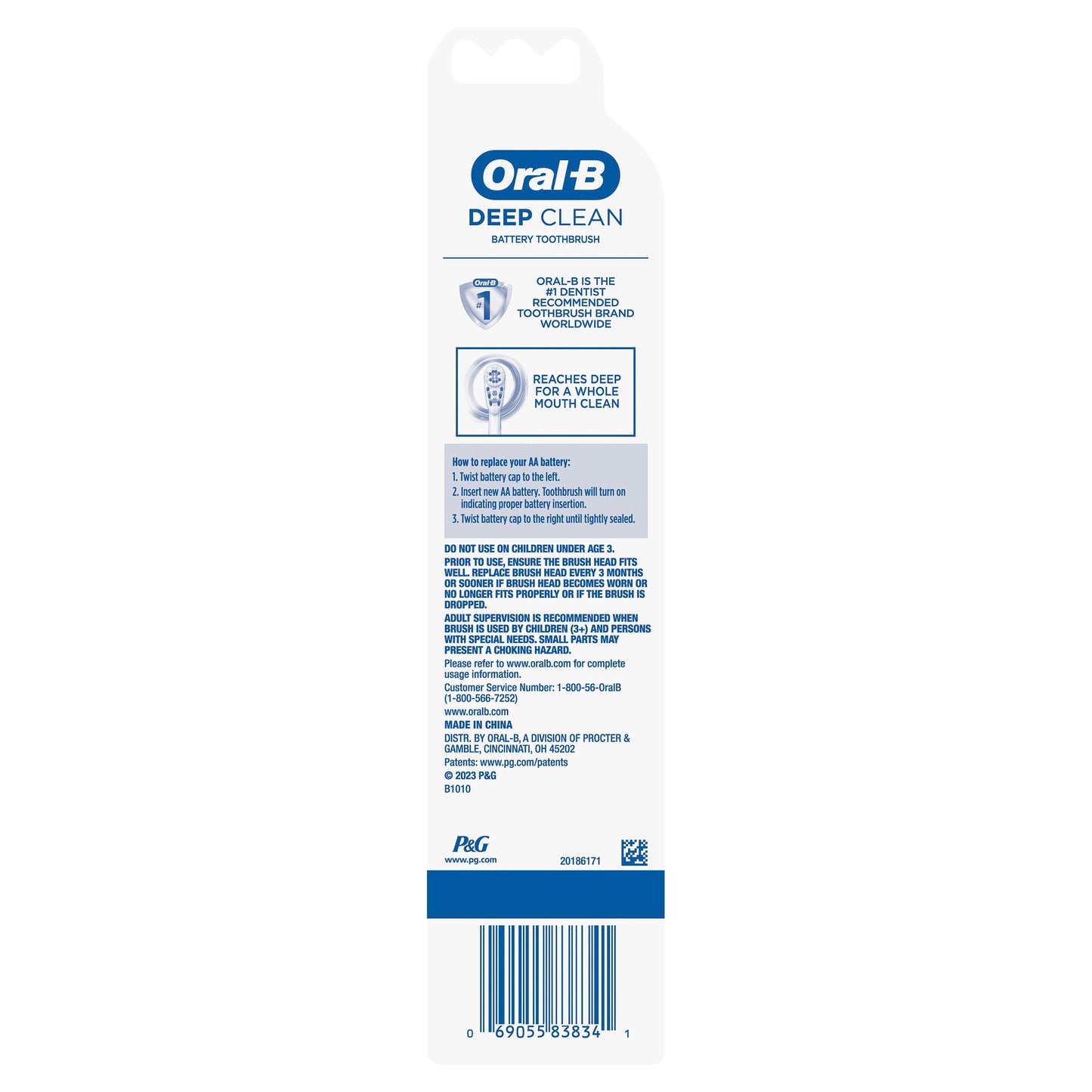Oral-B Complete Battery Powered Toothbrush