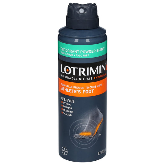 Lotrimin Antifungal Athlete's Foot Deodorant Powder Spray