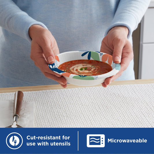 Dixie Disposable 10 oz Paper Bowls