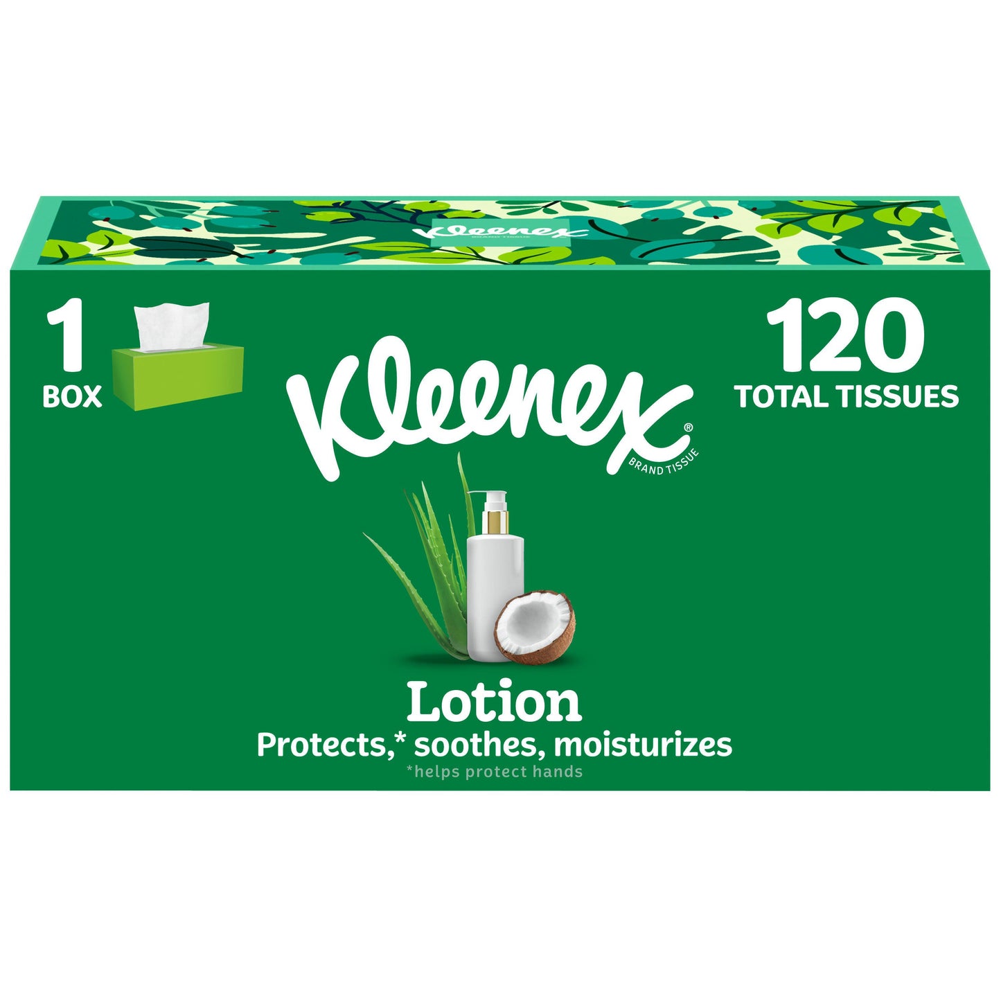 Kleenex Lotion Facial Tissues with Coconut Oil