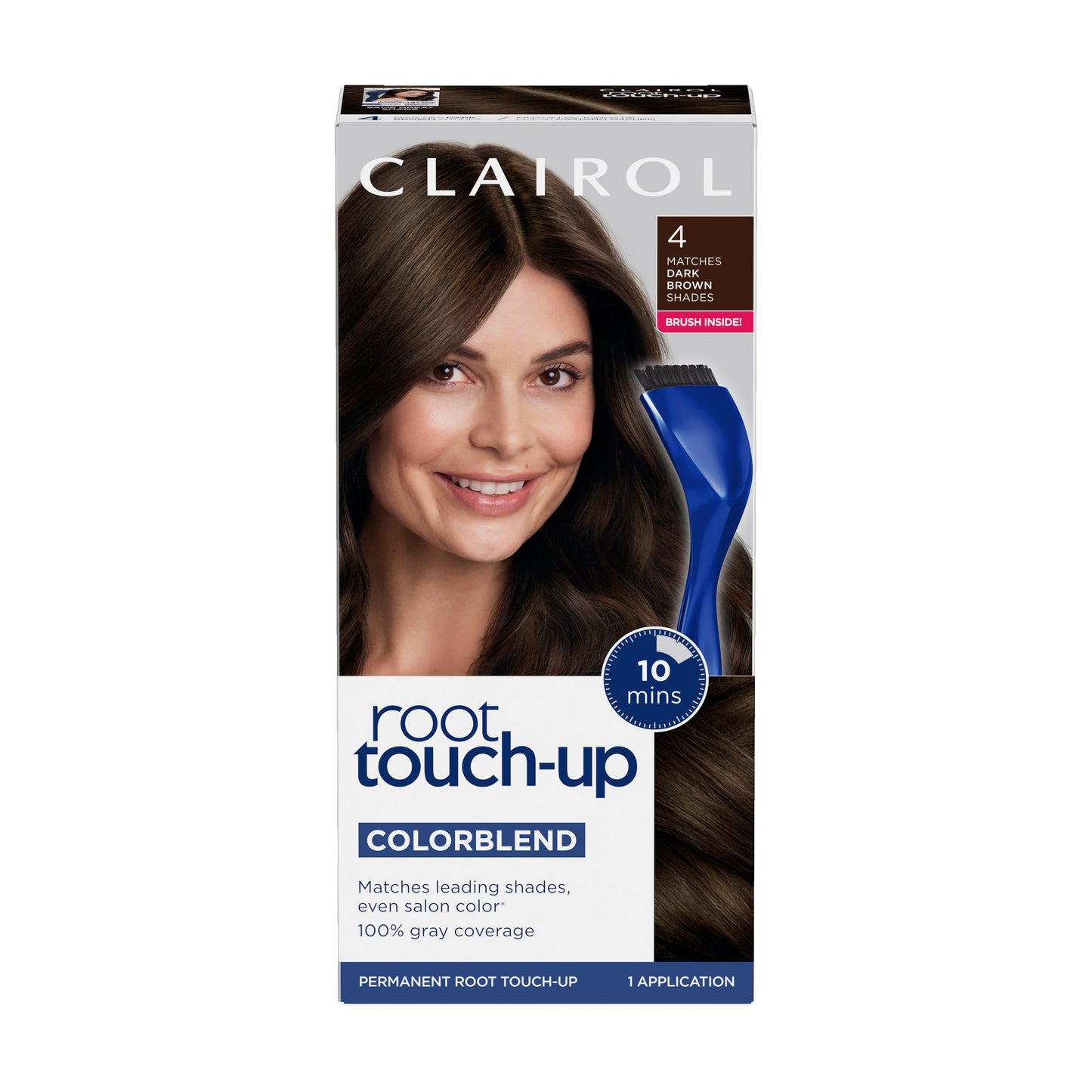 Clairol Nice 'n Easy Permanent Root Touch-Up - 4 Dark Brown