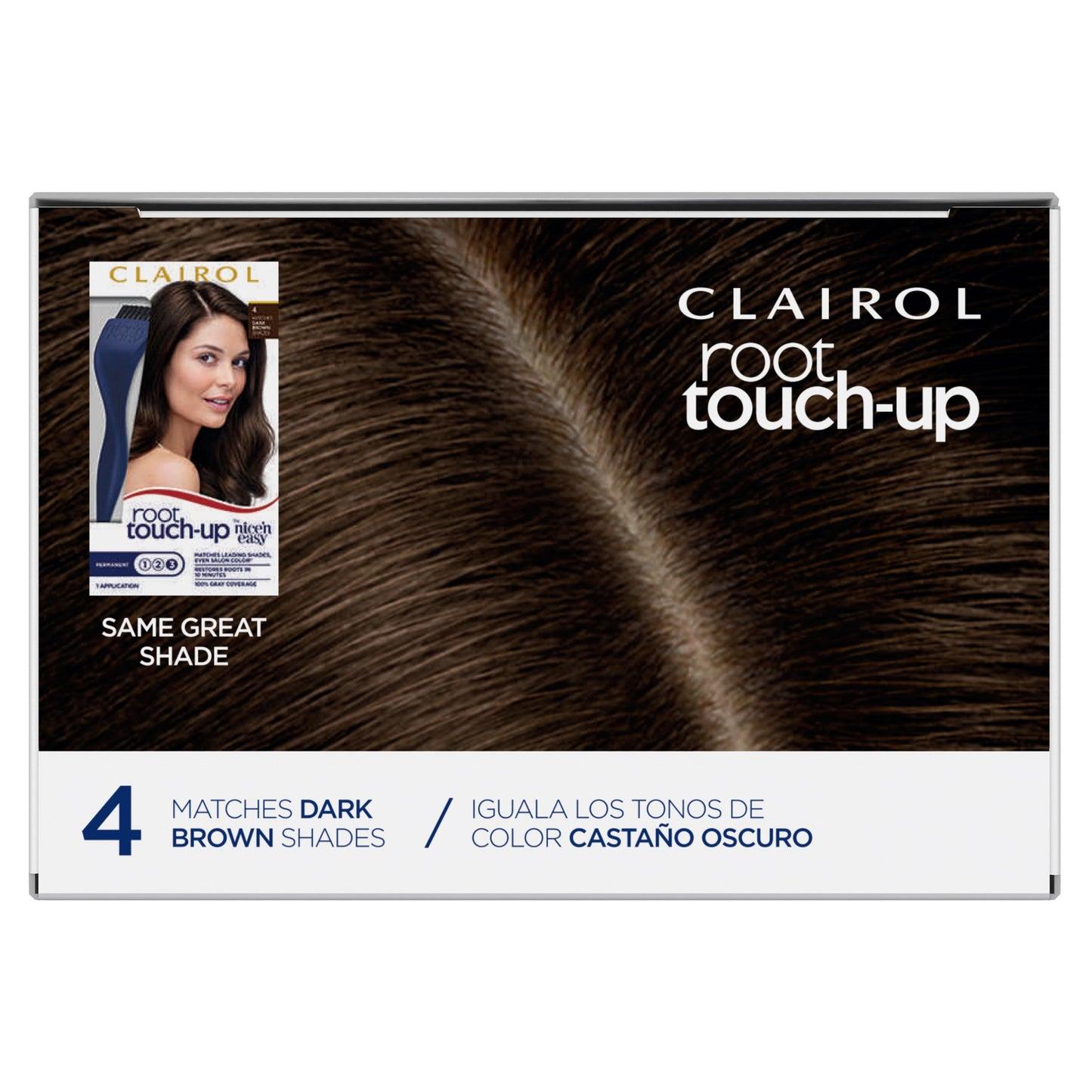 Clairol Nice 'n Easy Permanent Root Touch-Up - 4 Dark Brown