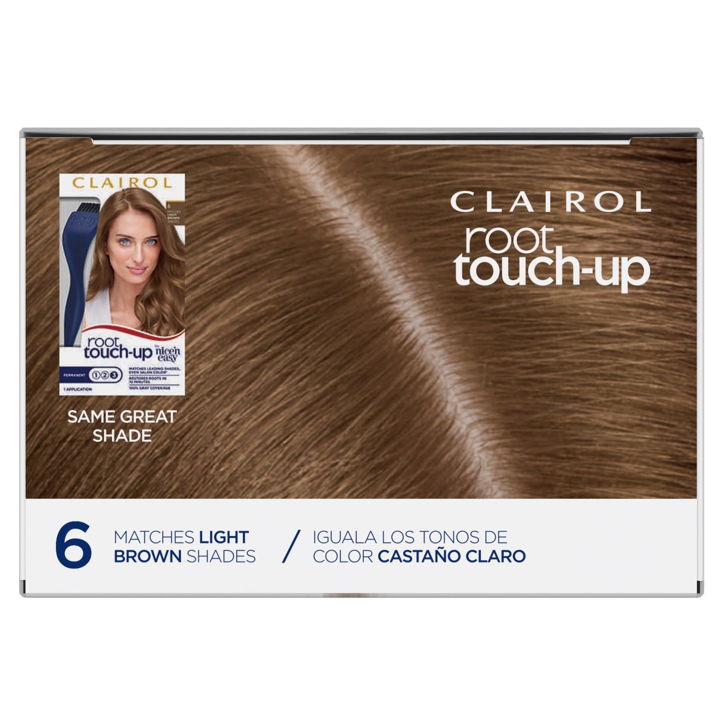 Clairol Nice 'N Easy Permanent Root Touch-Up - 6 Light Brown