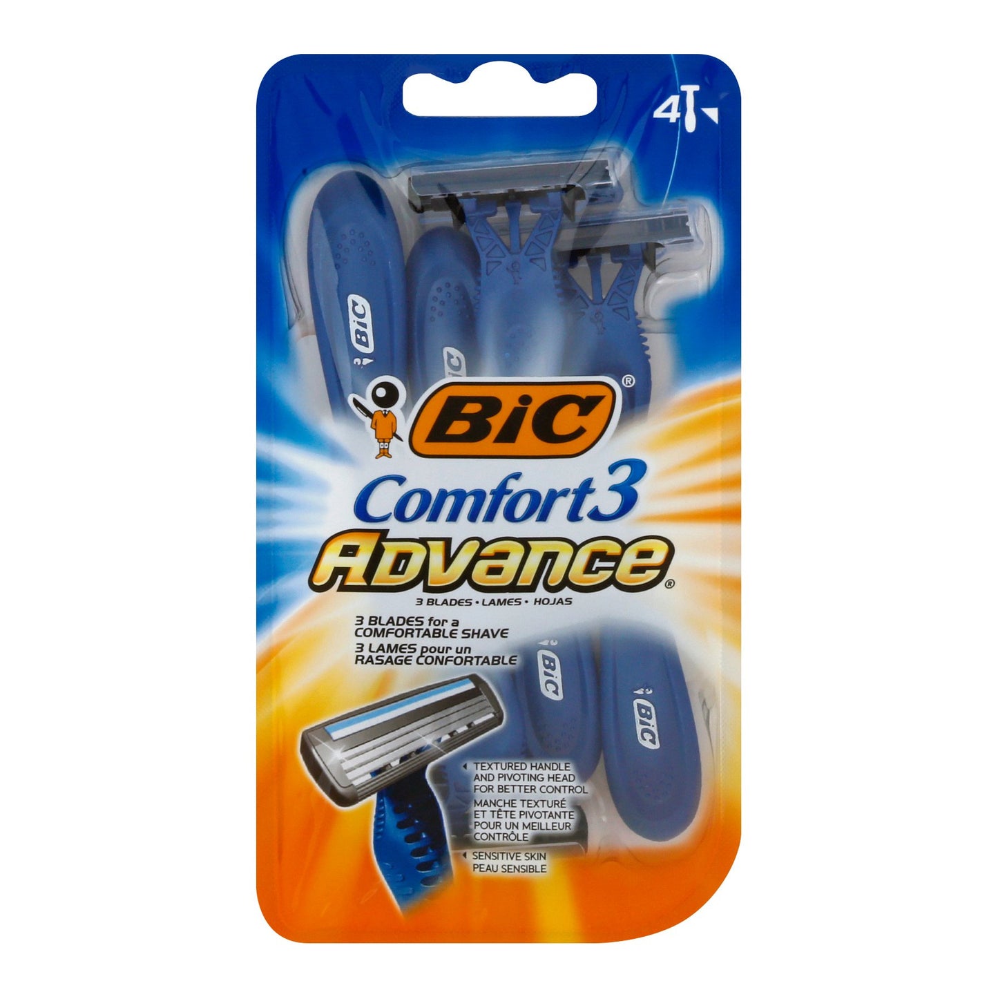 BIC Comfort 3 Advance Disposable Razor