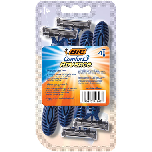 BIC Comfort 3 Advance Disposable Razor