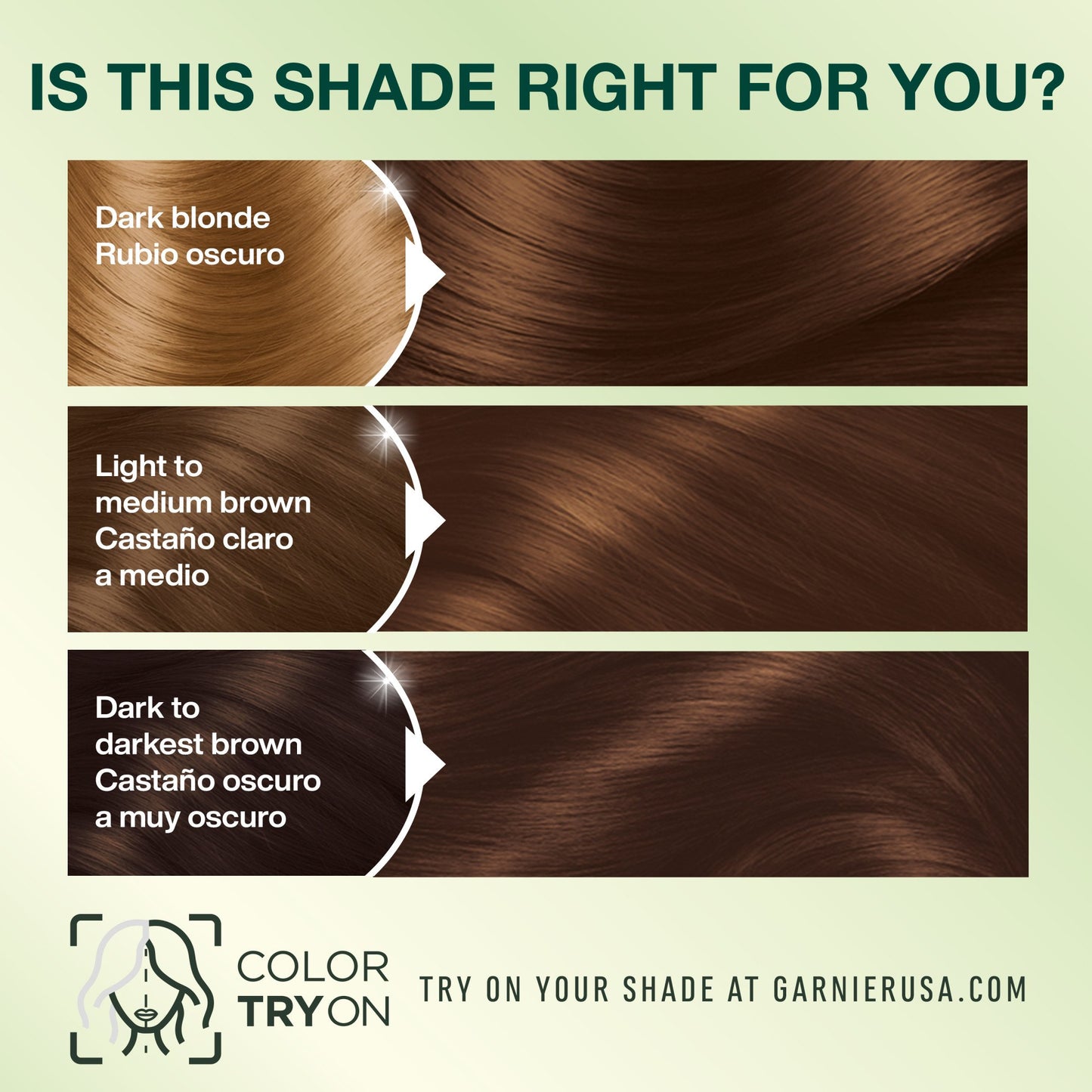 Garnier Nutrisse Nourishing Hair Color Creme - 535 Med Gold Mahogany Brown (Chocolate Caramel)