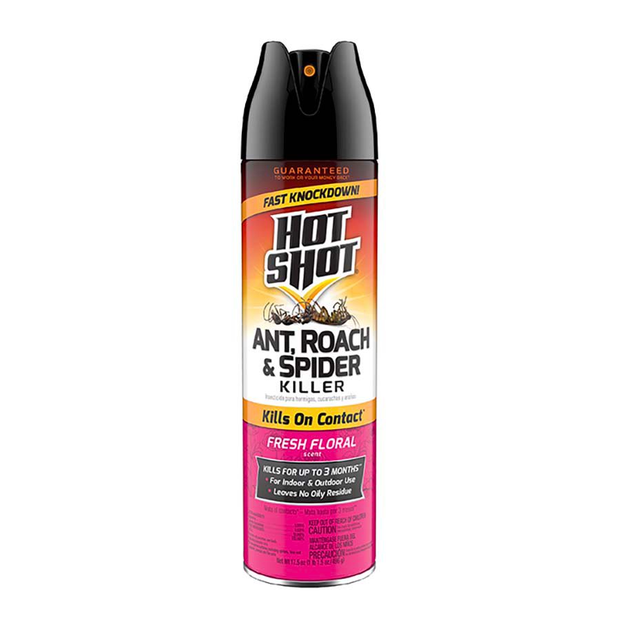 Hot Shot Ant Roach & Spider Killer - Fresh Floral